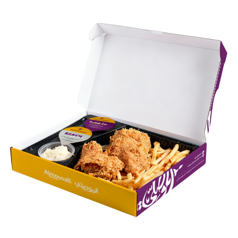 3 قطع بروستد